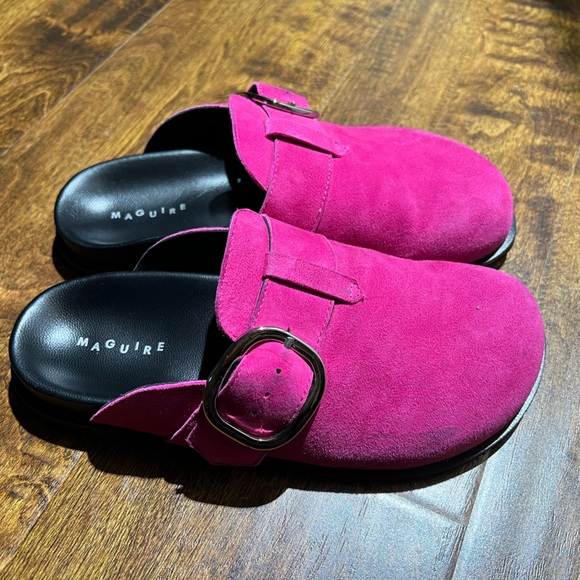 Hot Pink Maguire Clogs | Women’s size 36 - Picture 3 of 4